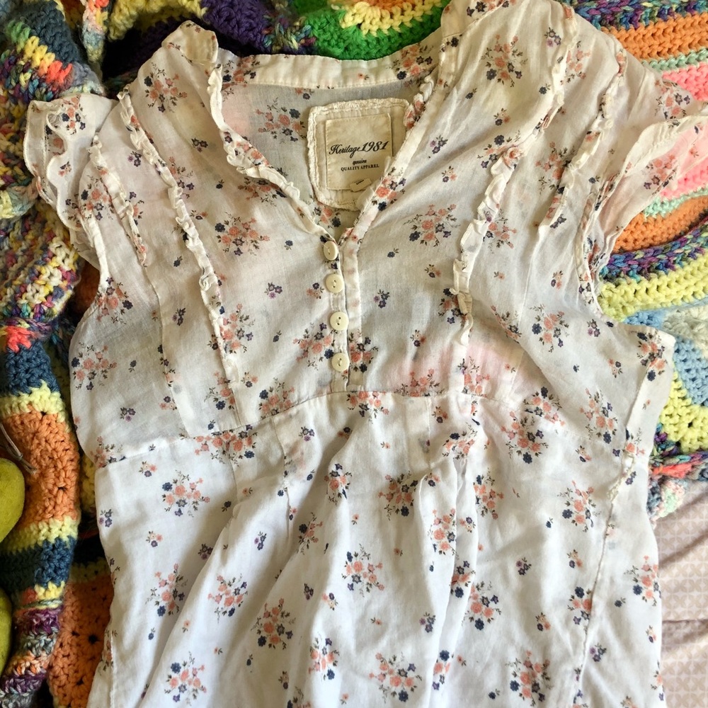 Vintage Floral Dress